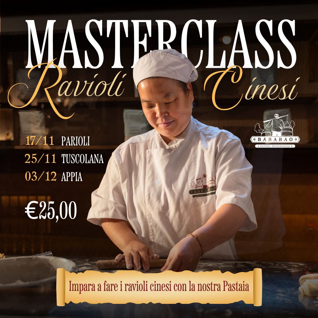 MASTERCLASS RAVIOLI CINESI