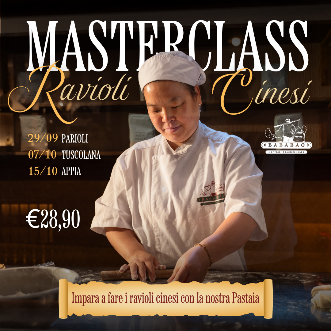 MASTERCLASS RAVIOLI CINESI